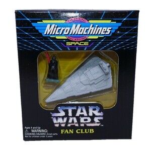 Galoob Micro Machines Space Star Wars Fan Club Limited Edition Darth Vader